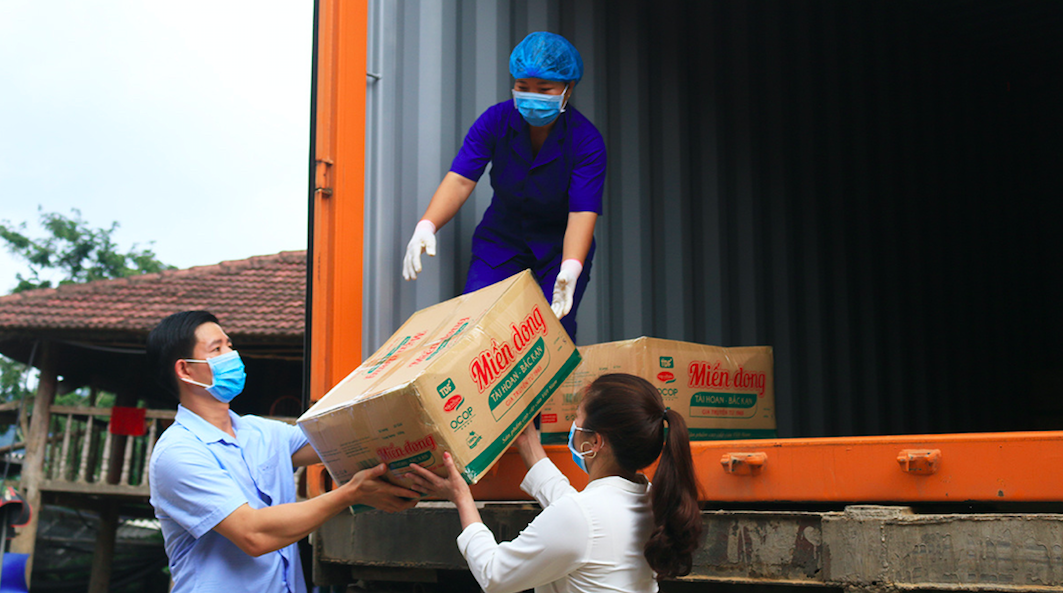 Sản phẩm miến dong của HTX Tài Hoan đã xuất khẩu tới nhiều quốc gia.