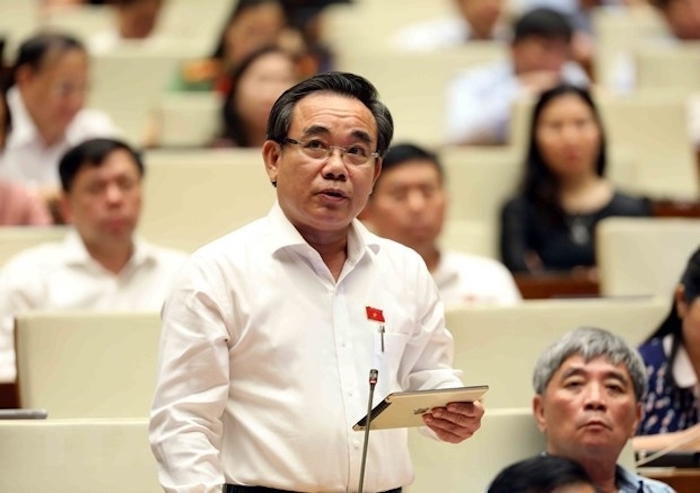 Đại biểu Quốc hội Lê Hữu Trí &lpar;Đoàn Khánh Hòa&rpar;.