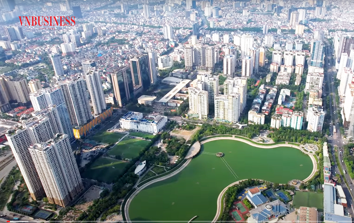 Hà Nội đang đẩy nhanh xây dựng công trình xanh, thành phố thông minh.