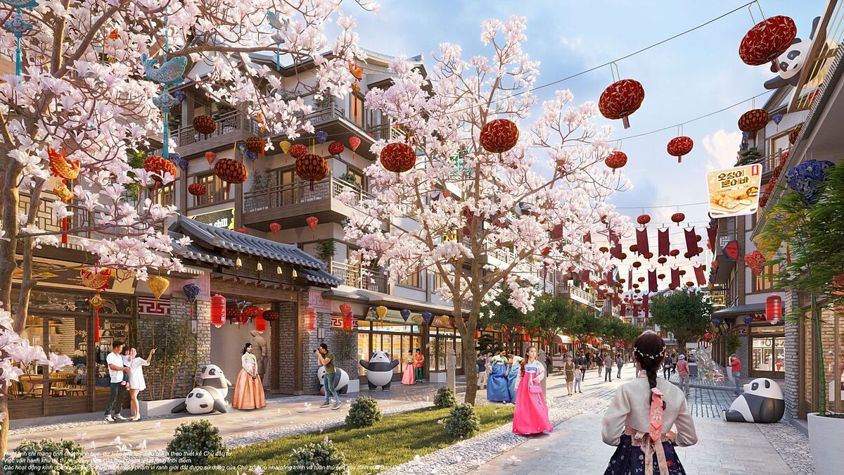 Văn hoá hiện đại - truyền thống Hàn Quốc tái hiện qua những con phố K-Town rực rỡ.