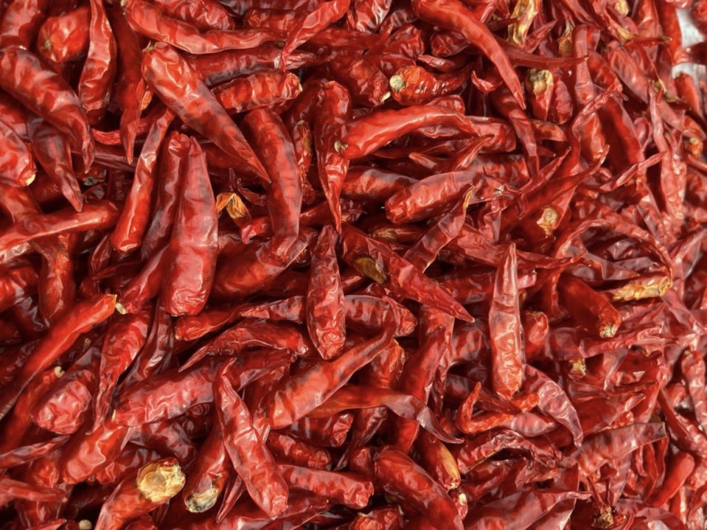 Phía Hàn Quốc đã thu hồi lô ớt khô của Công ty TNHH Long Thành.