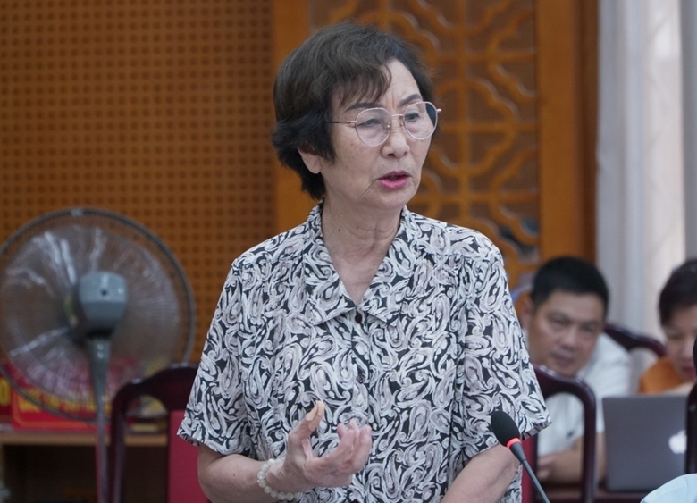 PGS.TS. Bùi Thị An, Viện trưởng Viện Tài nguyên, Môi trường và Phát triển cộng đồng.