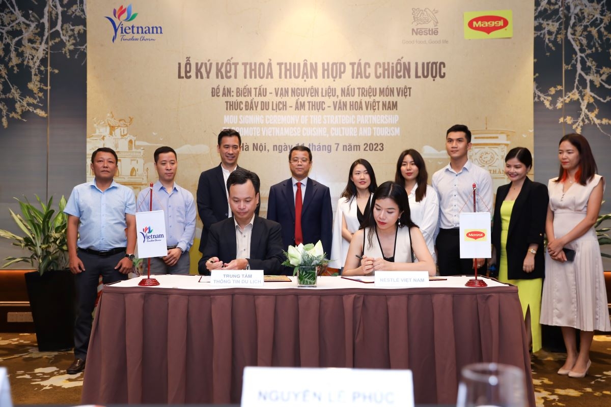 Trong giai đoạn 2023-2026, nhãn hàng MAGGI, Nestlé Việt Nam cùng Trung tâm Thông tin du lịch, Cục Du lịch Quốc gia Việt Nam sẽ triển khai các hoạt động đẩy mạnh truyền thông du lịch ẩm thực trên các nền tảng trực tuyến...