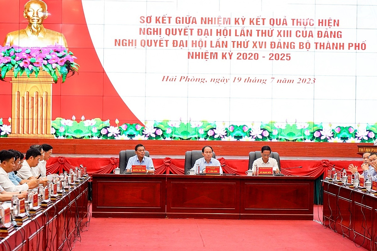 Hội nghị đánh giá giữa nhiệm kỳ 2020-2025.