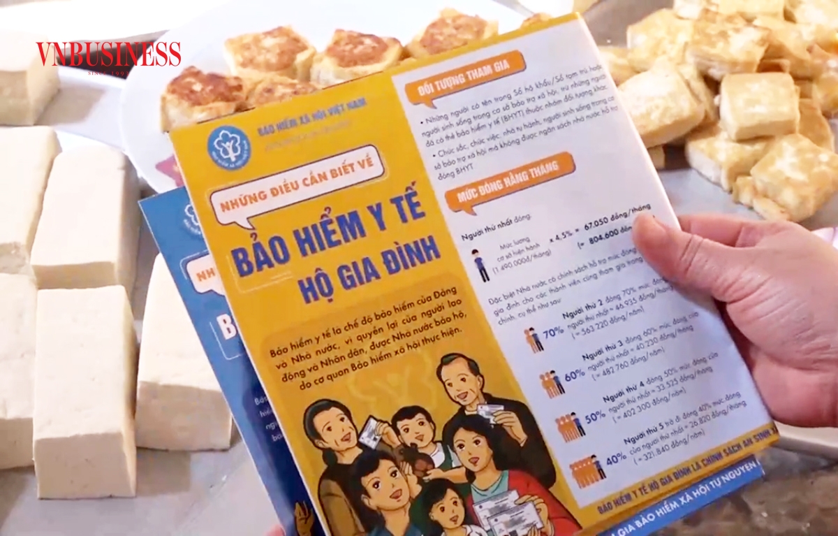 Việc tuyên truyền ngay tại chợ, hoặc đến từng nhà giúp chính sách BHXH lan tỏa nhanh hơn.