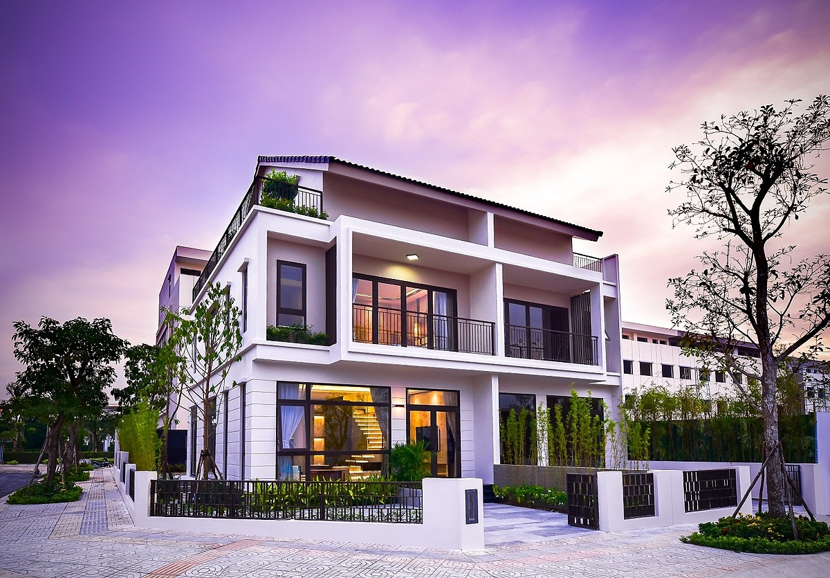 Nhà mẫu liên kề 1 mái là sự cộng hưởng những giá trị truyền thống và hiện đại.