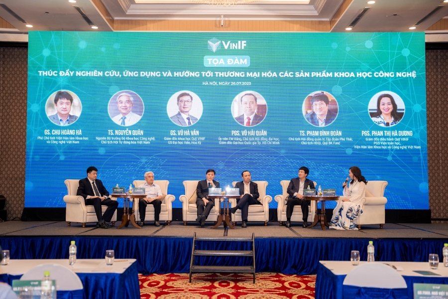 Các chương trình tọa đàm, sự kiện hội thảo kỷ niệm 5 năm thành lập Quỹ VinIF sẽ tiếp tục đến hết ngày mai 27/7.