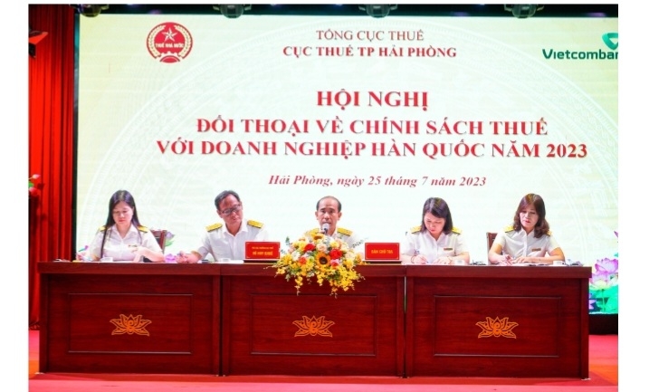 Hải Phòng: Đối thoại với doanh nghiệp Hàn Quốc tháo gỡ khó khăn, vướng mắc về chính sách thuế