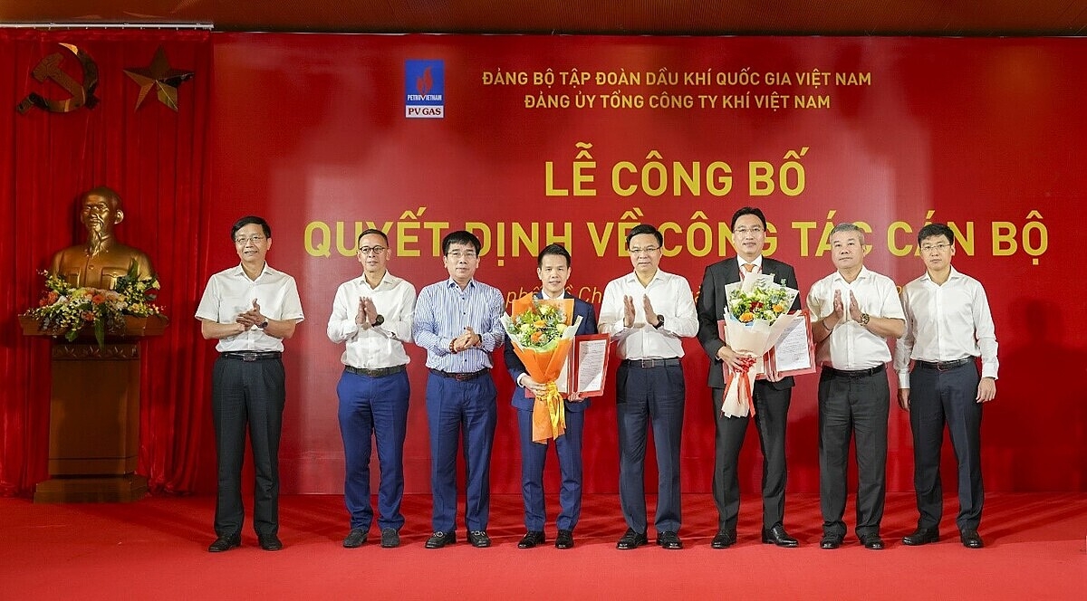 Lãnh đạo Tập đoàn trao các quyết định bổ nhiệm lãnh đạo cấp cao của PV GAS.