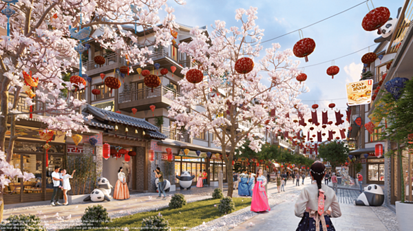 Kiến trúc độc đáo, quy hoạch khoa học là thế mạnh riêng có của Mega Grand World Hà Nội, đặc biệt hấp dẫn với các nhãn hàng đang muốn mở rộng kinh doanh.