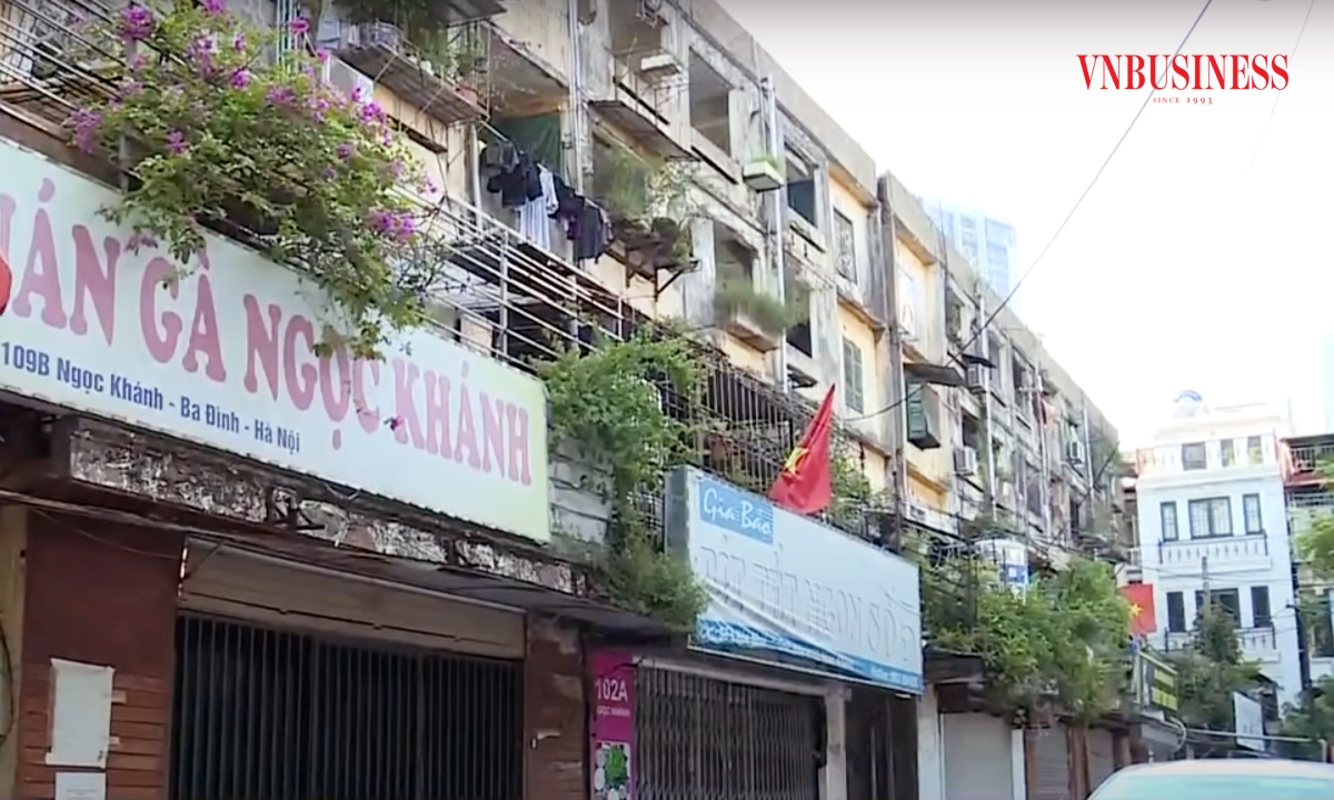 Các chuyên gia cho rằng vấn đề cải tạo chung cư cũ cần được nhấn mạnh hơn nữa trong Luật Thủ đô sửa đổi.