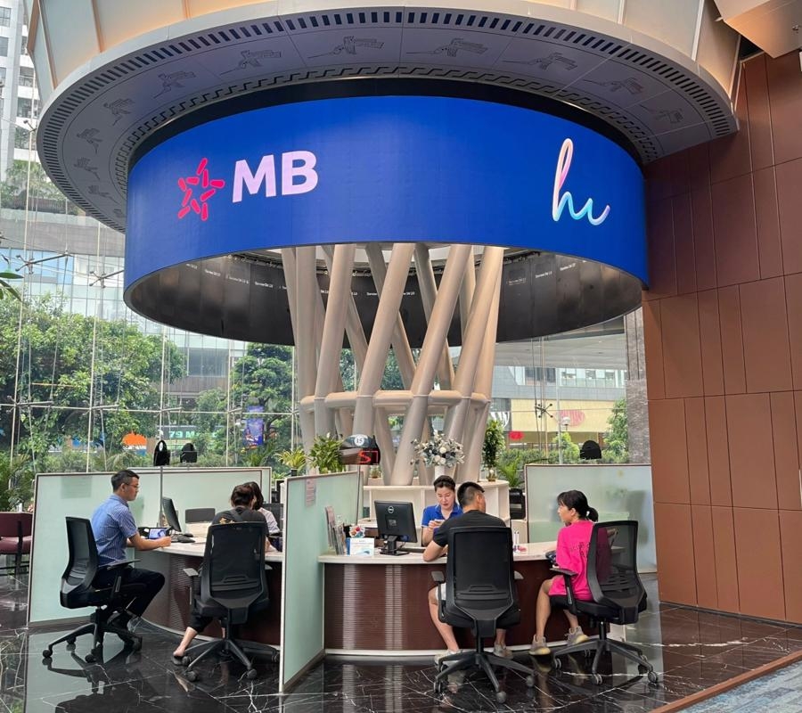 Tăng trưởng tín dụng tại MB trong 6 tháng đầu năm đạt 10,6%