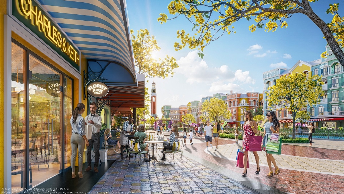 Quy hoạch ngành hàng phân bổ khoa học với tỷ lệ 20% ngành hàng dịch vụ, 42% ngành hàng ẩm thực và 38% ngành hàng mua sắm, đáp ứng đầy đủ nhu cầu mọi nhóm khách.