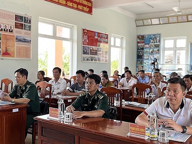 Các chủ doanh nghiệp, thuyền trưởng, máy trưởng của các tàu có công suất lớn, thường xuyên hoạt động trên biển đã tham gia các khóa học tuyên truyền.