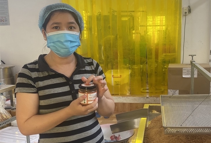 Sản phẩm mật thốt nốt được đầu tư bao bì giúp nâng cao giá trị.