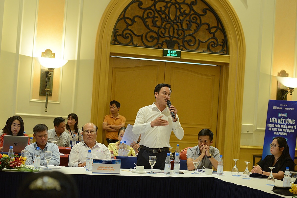 Ông Tạ Việt Hùng, Giám đốc HTX Nông trại xanh Ba Vì &lpar;Hà Nội&rpar;.