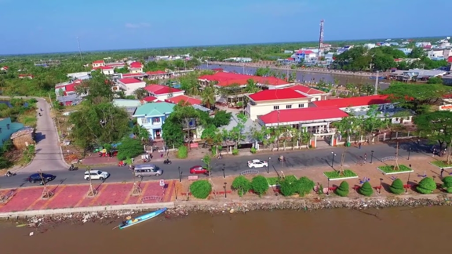 Chuyển biến tích cực của kinh tế hợp tác giúp bộ mặt huyện Đầm Dơi thêm tươi sáng.