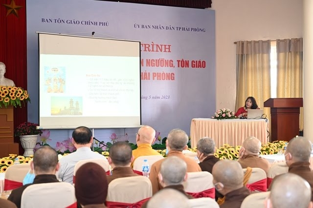 Việc phổ biến pháp luật về tôn giáo, tín ngưỡng được thực hiện thường xuyên, liên tục tại Hải Phòng.