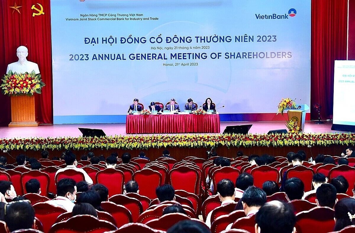Đại hội đồng cổ đông thường niên 2023 của Vietinbank.