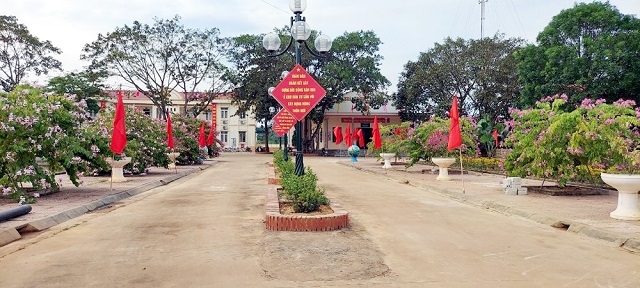 Diện mạo nông thôn của huyện Hà Trung có sự chuyển biến rõ nét, đời sống vật chất, tinh thần của người dân ngày càng cải thiện.