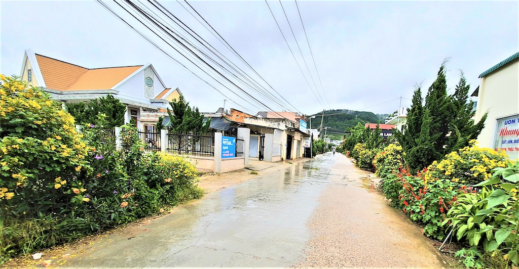 Bộ mặt nông thôn ở Lạc Xuân ngày một khang trang.