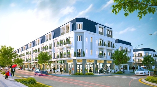 Phối cảnh nhà phố, shophouse dự án Symbio Garden tại TP.Thủ Đức, TP.HCM.