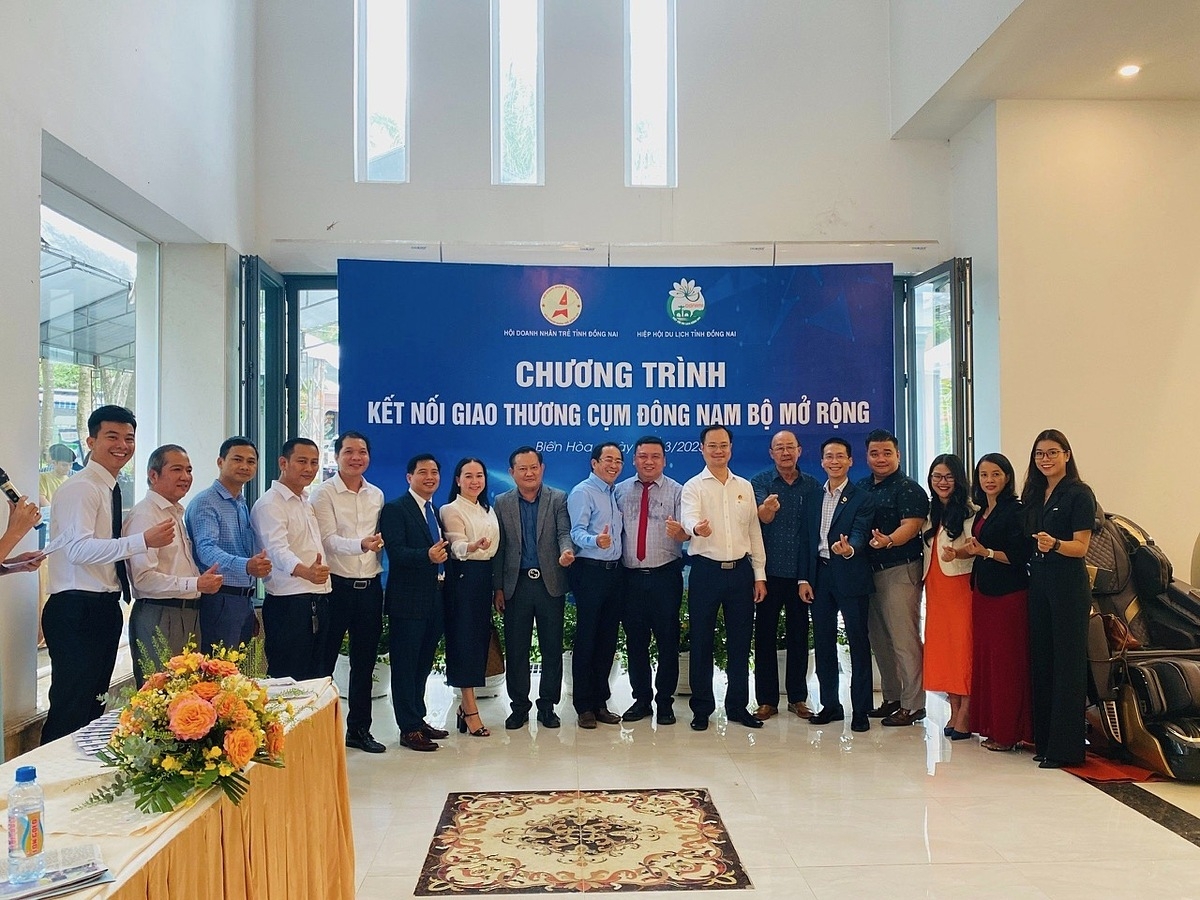 Chương trình kết nối giao thương tìm hiểu ngành nghề kinh doanh giữa các doanh nghiệp khu vực Đông Nam Bộ.