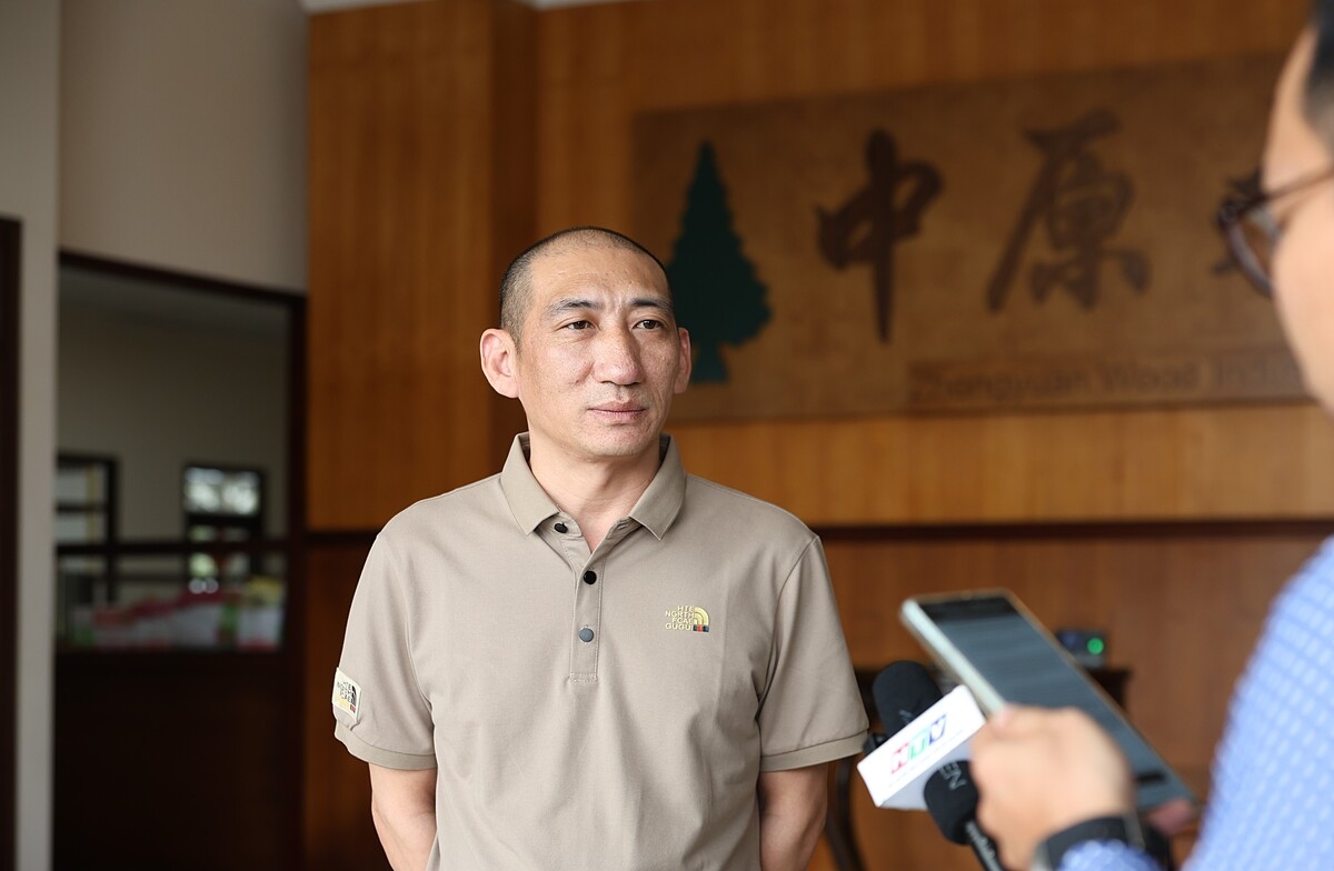 Đại diện công ty Hòa Thiện – Ông Hua Xue Zai.