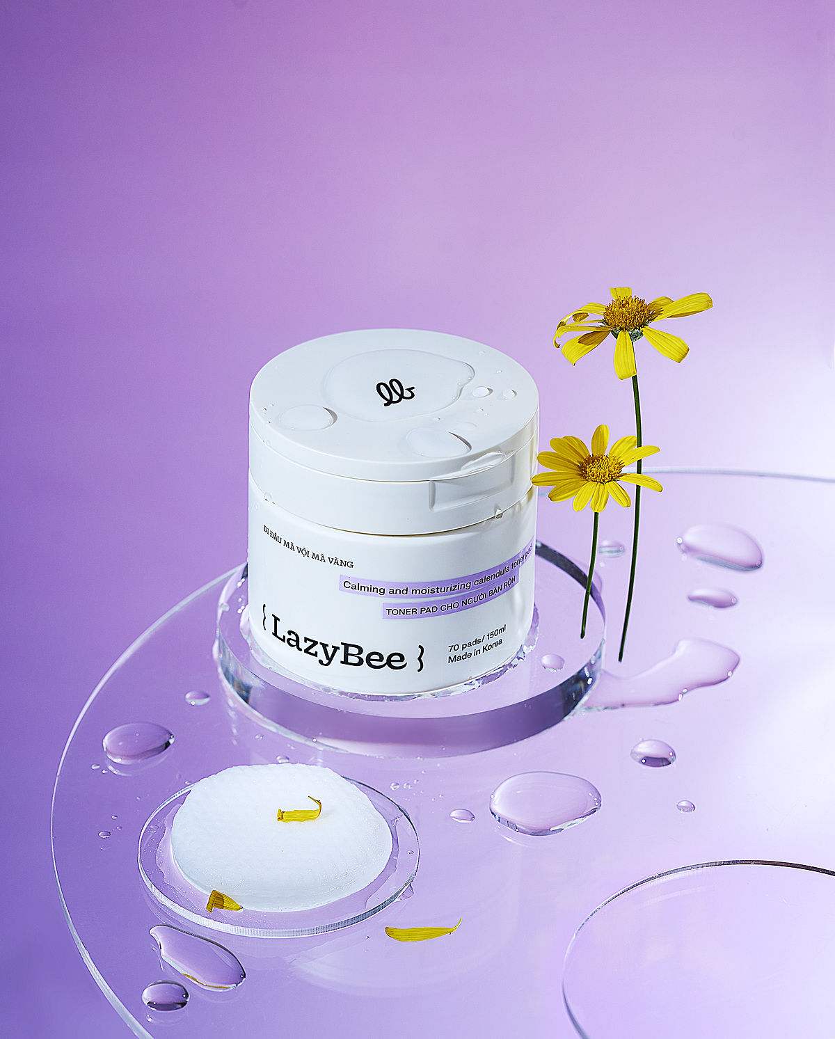 Toner Pad dễ dàng đi đầu xu thế bởi tính tiện dụng và đa năng.