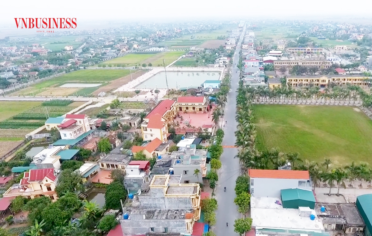 Nông thôn mới huyện Kiến Xương đang ngày càng khởi sắc.