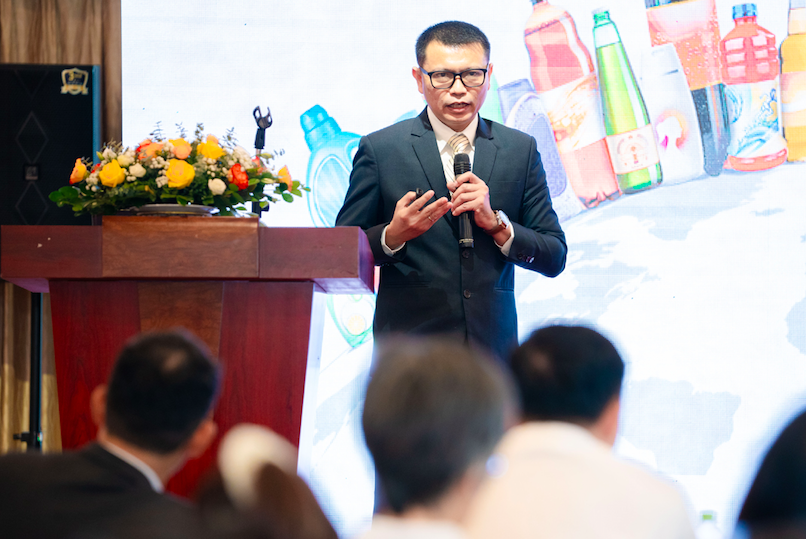 Ông Parkpoom Praprom, Giám đốc kinh doanh khu vực Đông và Tây Á của Sidel nói Việt Nam là thị trường tiềm năng.