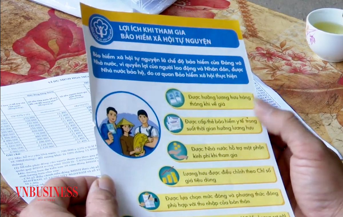 BHXH tự nguyện là điểm tựa cho người lao động khu vực phi chính thức khi về già.