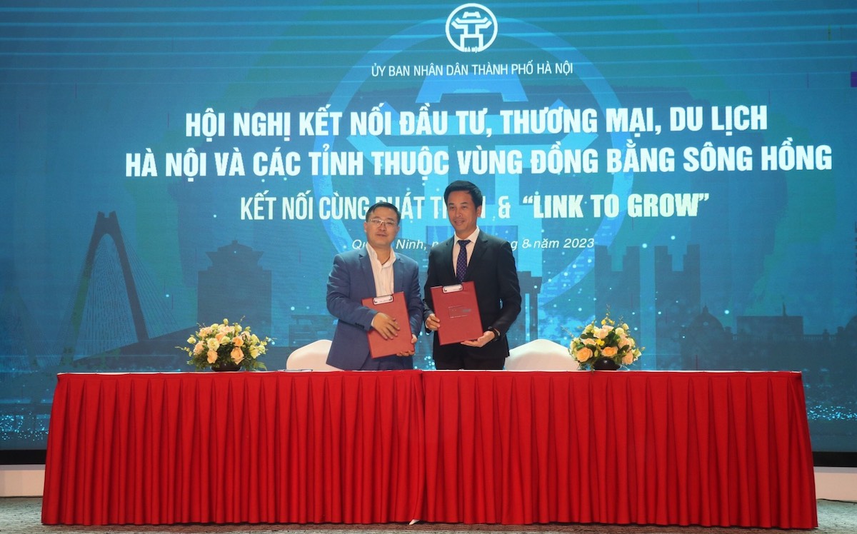 Trung tâm Xúc tiến Đầu tư, Thương mại, Du lịch TP Hà Nội và Ban Xúc tiến và Hỗ trợ đầu tư tỉnh Quảng Ninh ký kết biên bản ghi nhớ về mở rộng quan hệ hợp tác.