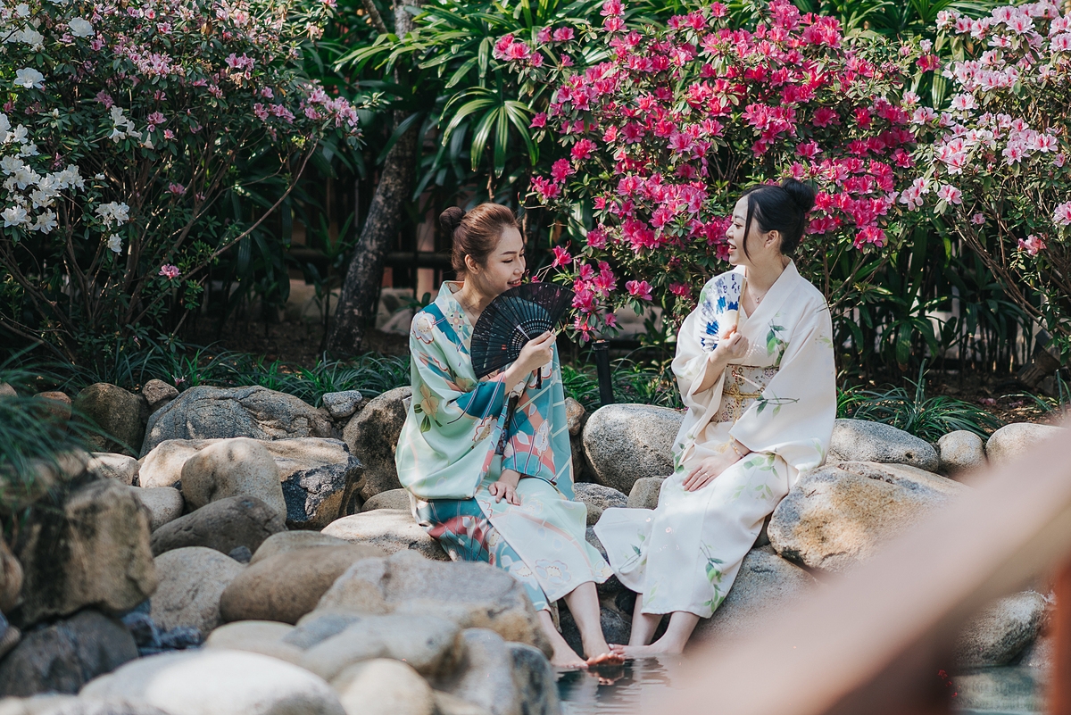 Tắm onsen cũng đã dần trở thành một “nghi thức”, cho một mùa thu đông khỏe mạnh, an lạc.