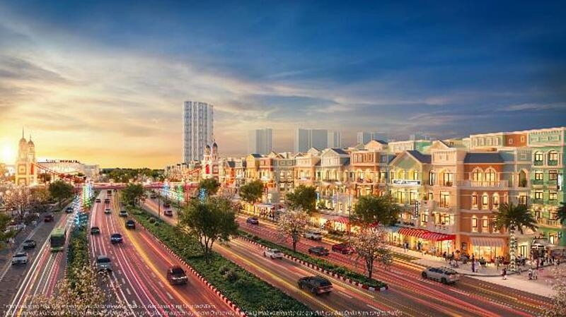 Mega Grand World đem đến lơị thế vị trí kinh doanh đắc địa, giao thông đông đúc, tiếp giáp những tuyến đường huyết mạch chiến lược của Ocean City.