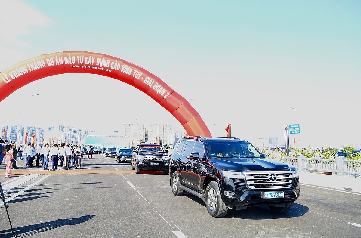 Cầu Vĩnh Tuy 2 được kỳ vọng mở rộng không gian phát triển cho vùng Thủ đô.