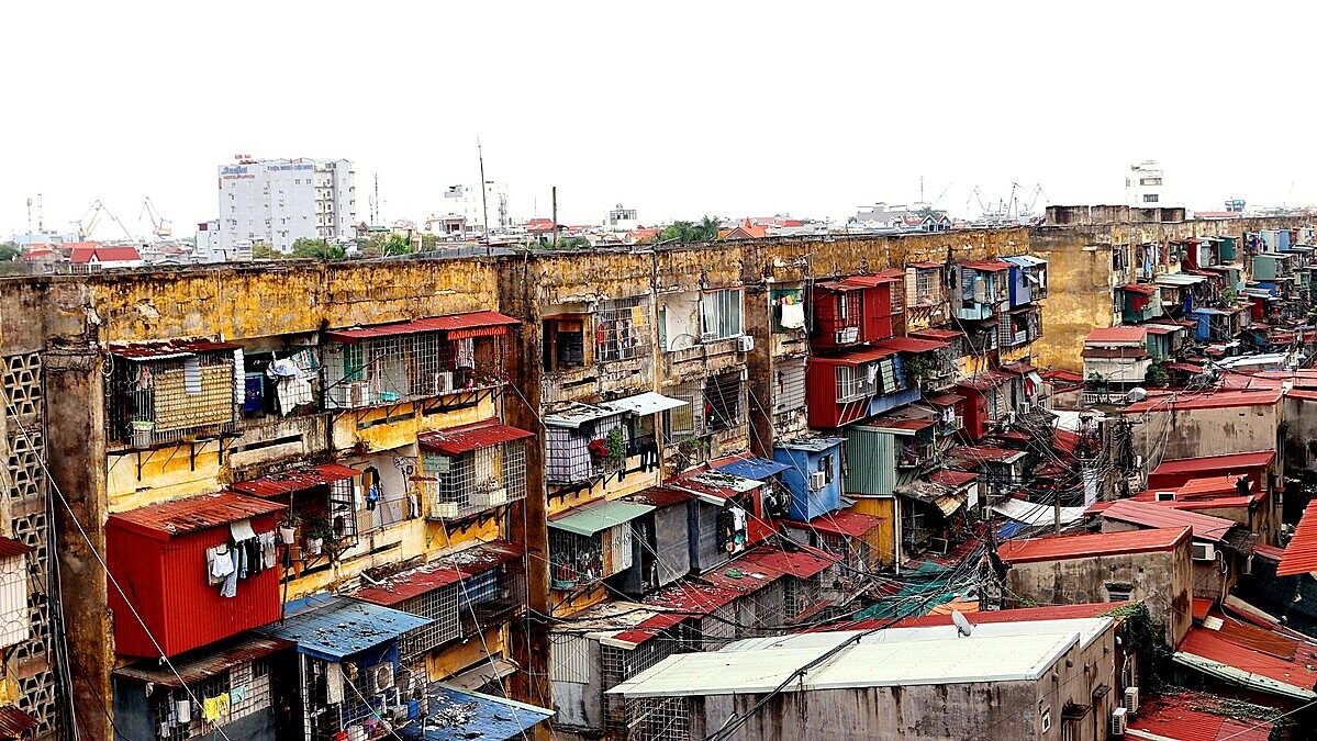 Một góc của chung cư Vạn Mỹ &lpar;ảnh CTV&rpar;.