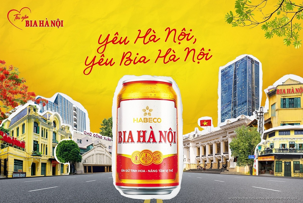 Bia Hà Nội - Vị bia đến từ di sản.