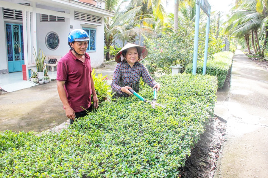 Sự khởi sắc trong diện mạo nông thôn là điểm tựa để Vị Thanh phát triển du lịch sinh thái.