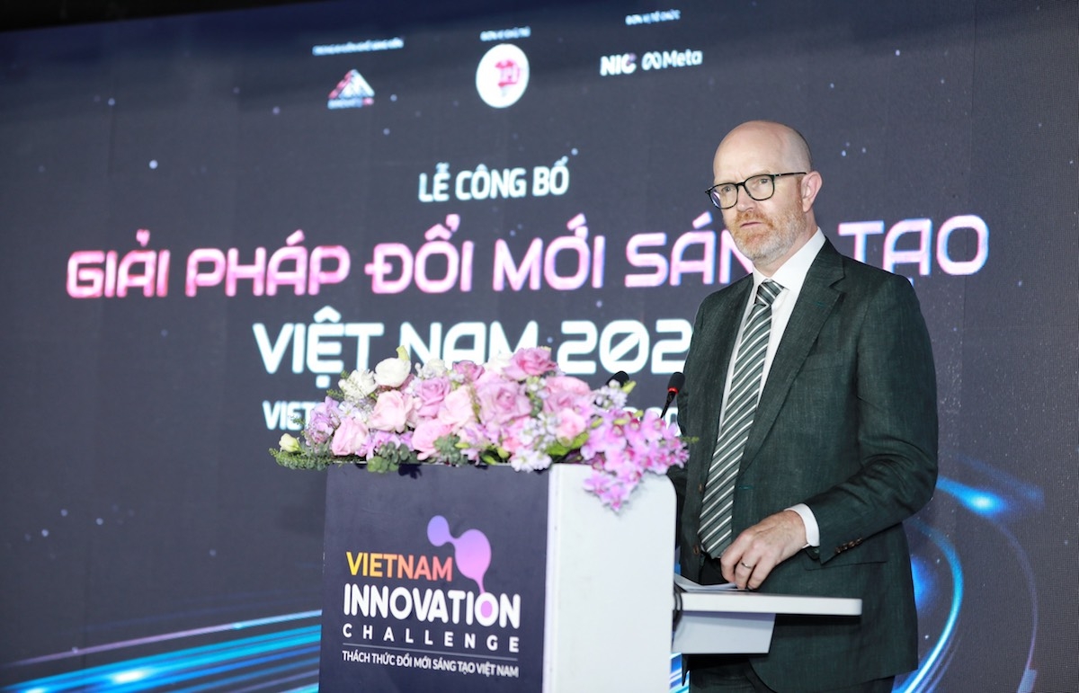 Ông Simon Milner, Phó chủ tịch Tập đoàn Meta, phụ trách Chính sách Công khu vực Châu Á - Thái Bình Dương.