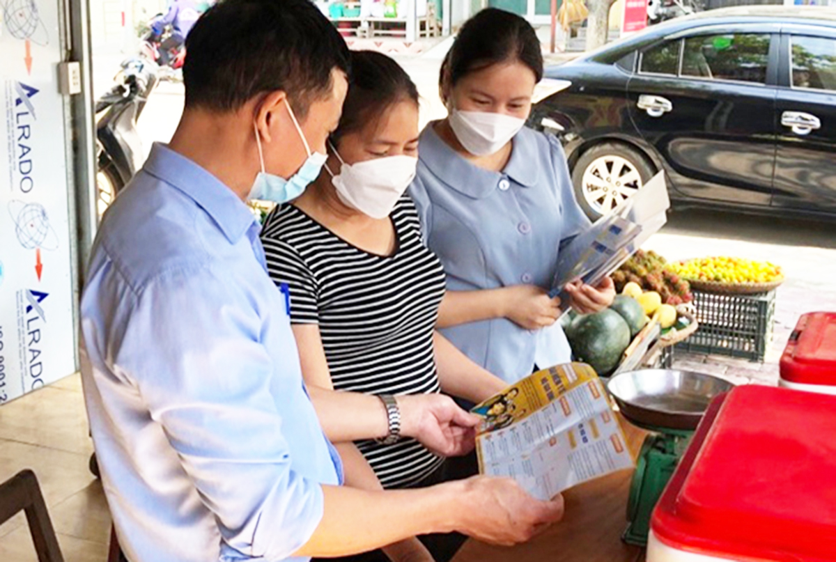 Đội ngũ cán bộ, tuyên truyền viên nhiệt huyết là yếu tố quan trọng giúp BHXH Yên Bái có được kết quả tốt &lpar;Ảnh: BYB&rpar;.