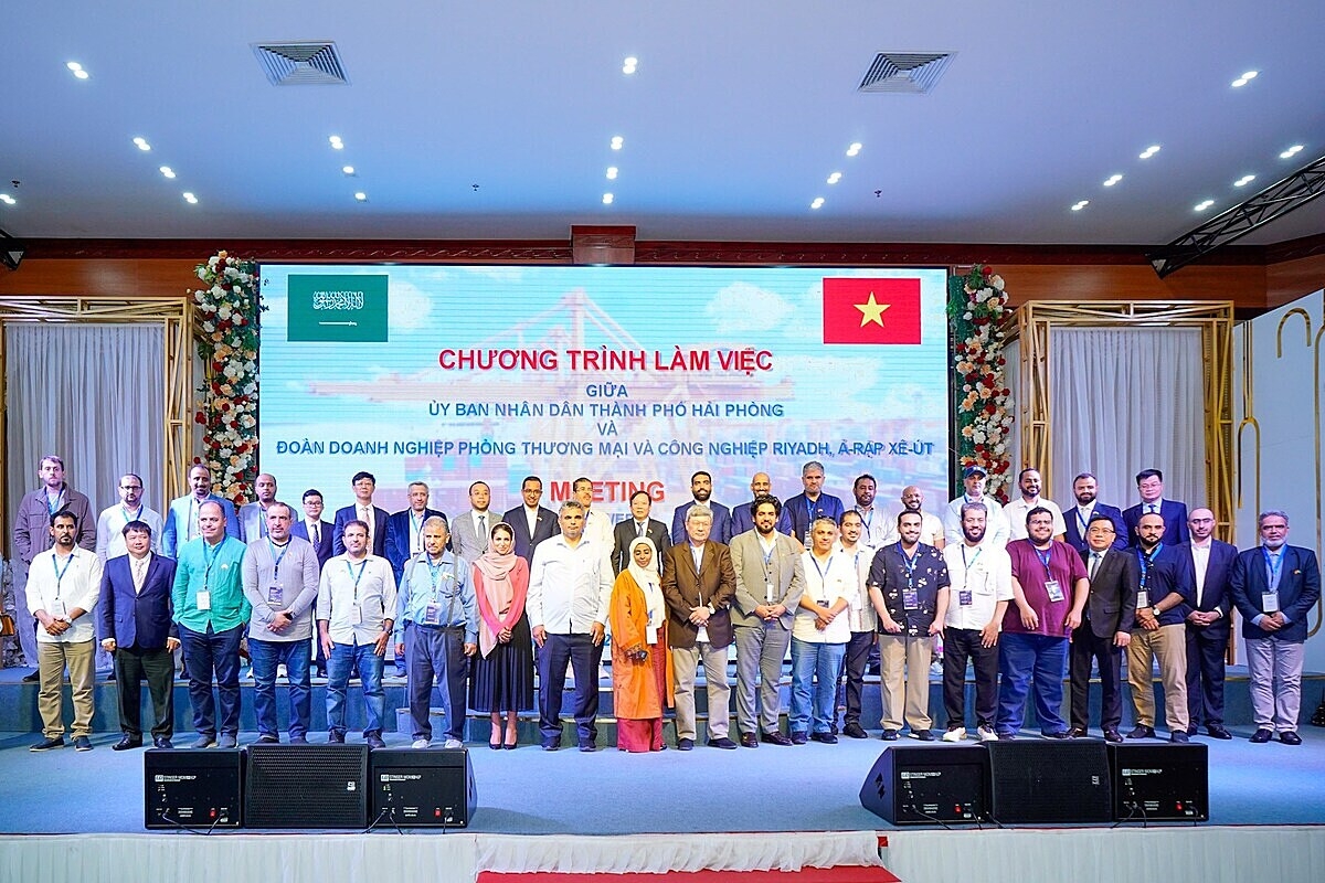 Hơn 70 doanh nghiệp Ả - rập Xê -út đã tới thăm và tìm kiếm cơ hội hợp tác, đầu tư tại Hải Phòng.