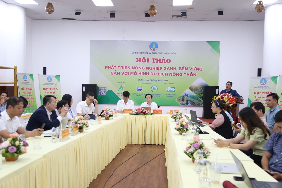 Nhiều giải pháp đẩy mạnh phát triển du lịch cộng đồng gắn với xây dựng nông thôn mới được đưa ra tại hội thảo.