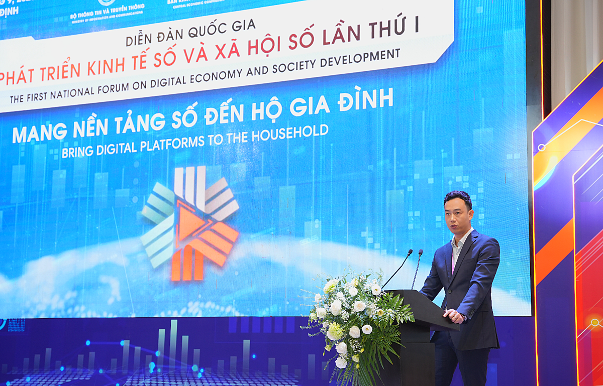 PTGĐ VDS Trương Quang Việt phát biểu tại diễn đàn