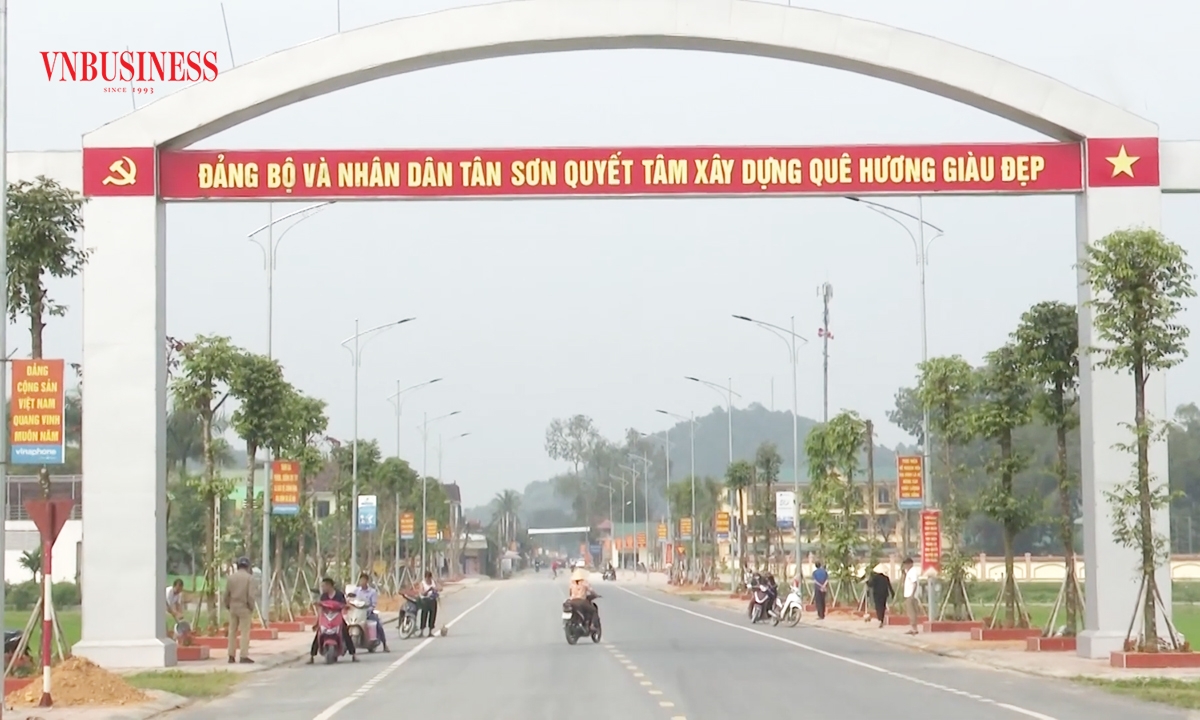 Diện mạo nông thôn mới huyện Đô Lương đang có khởi sắc toàn diện.