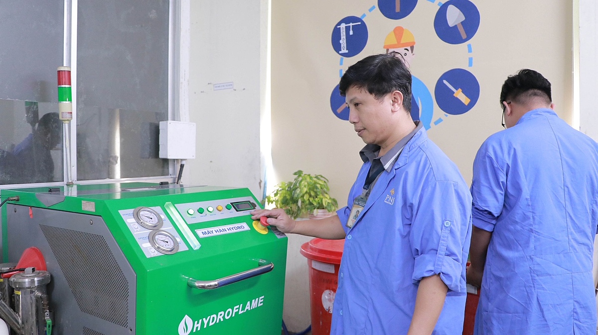 PNJ tuân thủ nghiêm ngặt về hoạt động xử lý nước thải-Bảo vệ môi trường &lpar;Ảnh: Ngọc Long&rpar;