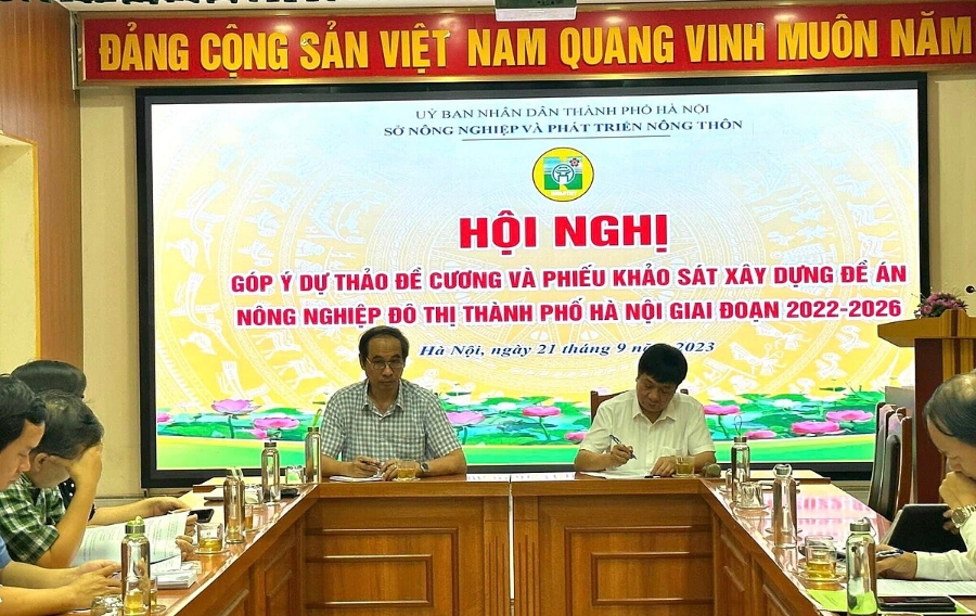 Xây dựng và thực hiện “Đề án Nông nghiệp đô thị trên địa bàn thành phố Hà Nội giai đoạn 2022-2026” là điều cần thiết để cụ thể hóa các mục tiêu phát triển nền nông nghiệp của Thủ đô.