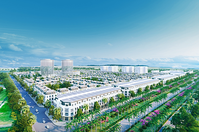 Phối cảnh dự án NƠXH Tràng Duệ.