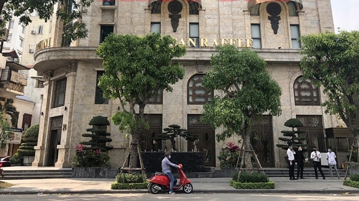 Khu “đất vàng” số 24 Quang Trung, Hoàn Kiếm, Hà Nội là nơi đặt trụ sở của Tập đoàn Tân Hoàng Minh và hàng loạt doanh nghiệp có liên quan khác.