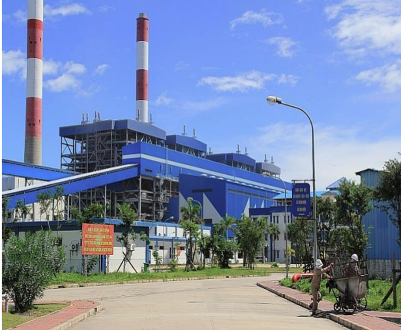 Dự án thi công tại Công ty Cổ phần Nhiệt điện Cẩm Phả - TKV.